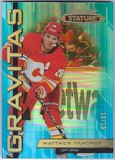 Matthew Tkachuk -  2021-22 UD Stature Gravitas Blue 10/15 - Flames/Panthers 🏆