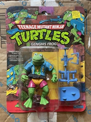 1989 Playmates Ghengis Frog Teenage Mutant Ninja Turtles TMNT Action Figure
