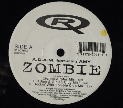 A.D.A.M. Featuring Amy - Zombie (12'') (Near Mint (NM or M-)) - 3982204120