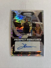 2024 Panini Prizm Prospect Signatures  Leo De Vries Pulsar /199 San Diego Padres