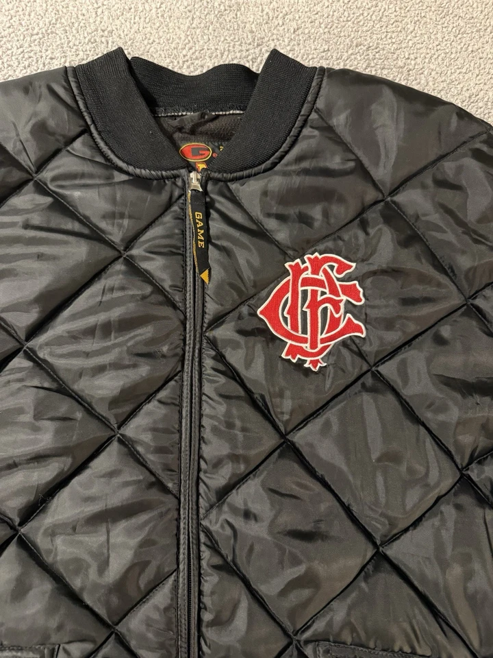 Chicago Fire Department Letter Nest Quilted Coat Game Workwear 2XL - Image 2 of 4