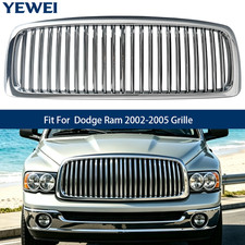 Front Upper Grille For 2002 2003 2004 2005 Dodge Ram 1500 2500 3500 Chrome Ram Front Upper Grille For 2002 2003 2004 2005 Dodge Ram 1500 2500 3500 Chrome Ram