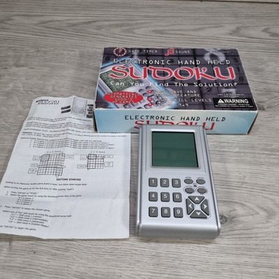 Elektronisches Mini Sudoku Spiel Digital Hand Reise Tasche Puzzle Spielzeug E