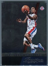 2014-15 Panini Prestige Plus Detroit Pistons Brandon Jennings #46