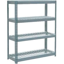 Global Industrial Extra Heavy Duty Shelving 48"W x 18"D x 72"H With 4 Shelves