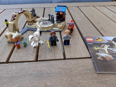 LEGO JURASSIC WORLD - 76945 - ATROCIRAPTOR BIKE CHASE, GREAT COND INC BOX & INST