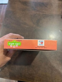 Sesame Street 123 Nintendo NES Complete in Box CIB with Poster - Box Excellent!