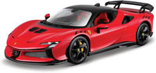 B - Ferrari SF90 XX Stradale, Auto Diecast in Scala 1:24, Replica Dettagliata De