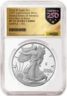 2026 NGC PF 70 UC FDOI American Silver Eagle in Gold America 250 Core