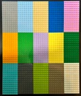 LEGO bulk lot 8x16 Baseplate Plate CHOOSE COLOR 10 pack vol discounts 92438 3865