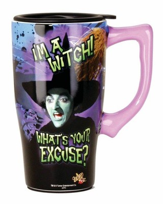 Wizard of Oz I'm A Witch Travel Mug, 18oz