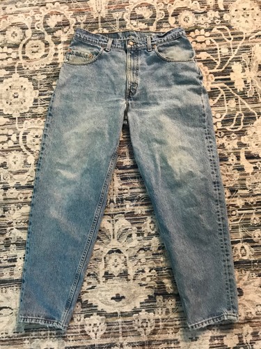 Jean vintage Levi's 560 taille 34x30 coupe ample jambe conique made USA #635 - Photo 1/15