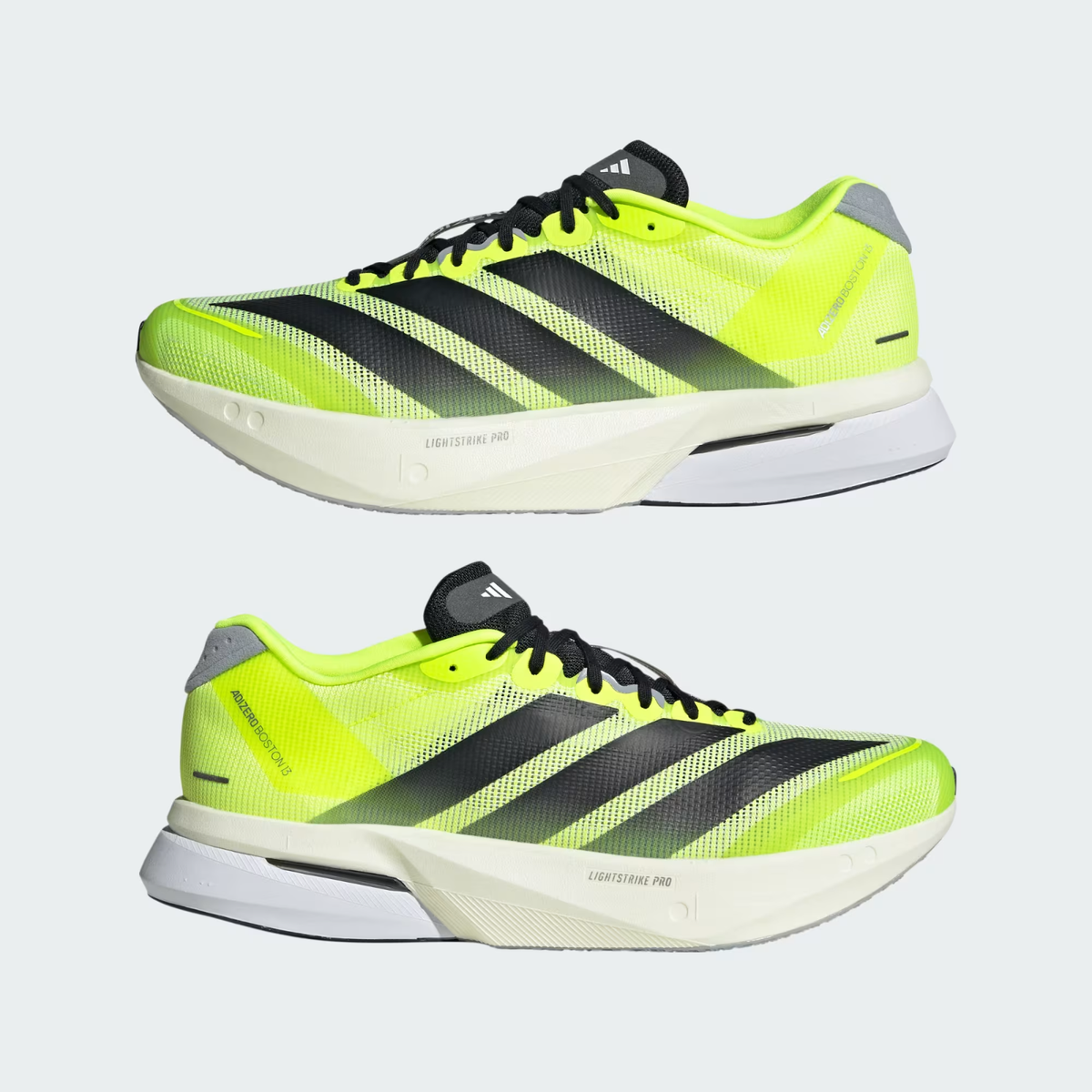 アディゼロボストン13 Adizero Boston 13 Men's Shoes in Lucid Lemon/Core Black/Halo