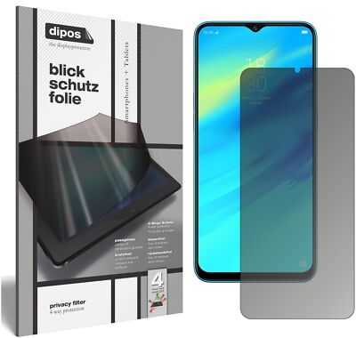 Schutzfolie für Oppo Realme 2 Pro Blickschutzfolie matt Folie Display Schutz