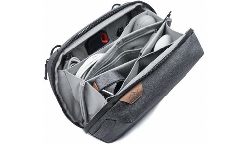 Peak Design Travel Tech Pouch, charcoal. No Fees! EU Seller! NEW! - Picture 3 of 4
