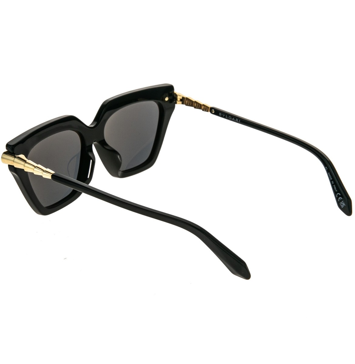 BVLGARI 40031 Serpenti Viper BV40031F Black Gold Snake