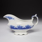 Vtg Dudson Willcox Till Blue White Porcelain Gravy Boat Hanley England "Regal"