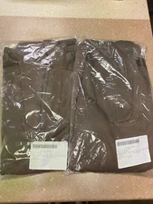 2 - New GI Issue Coyote Brown Polypropylene, Cold Weather Undershirt - size 3XL