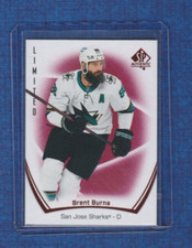 2021-22 Upper Deck SP Authentic Hockey Limited Red # 72 Brent Burns