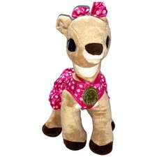 Rudolph The Red Nosed Reindeer DanDee Plush Clarice stuffed Animal toy Polka Dot