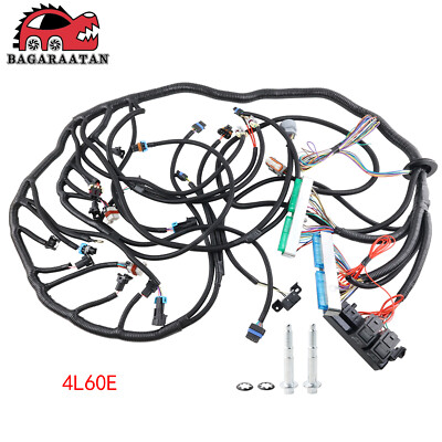 LS Swap Standalone Wiring Harness Drive By Wire DBW 4L60E Trans For 1997-04 LS1
