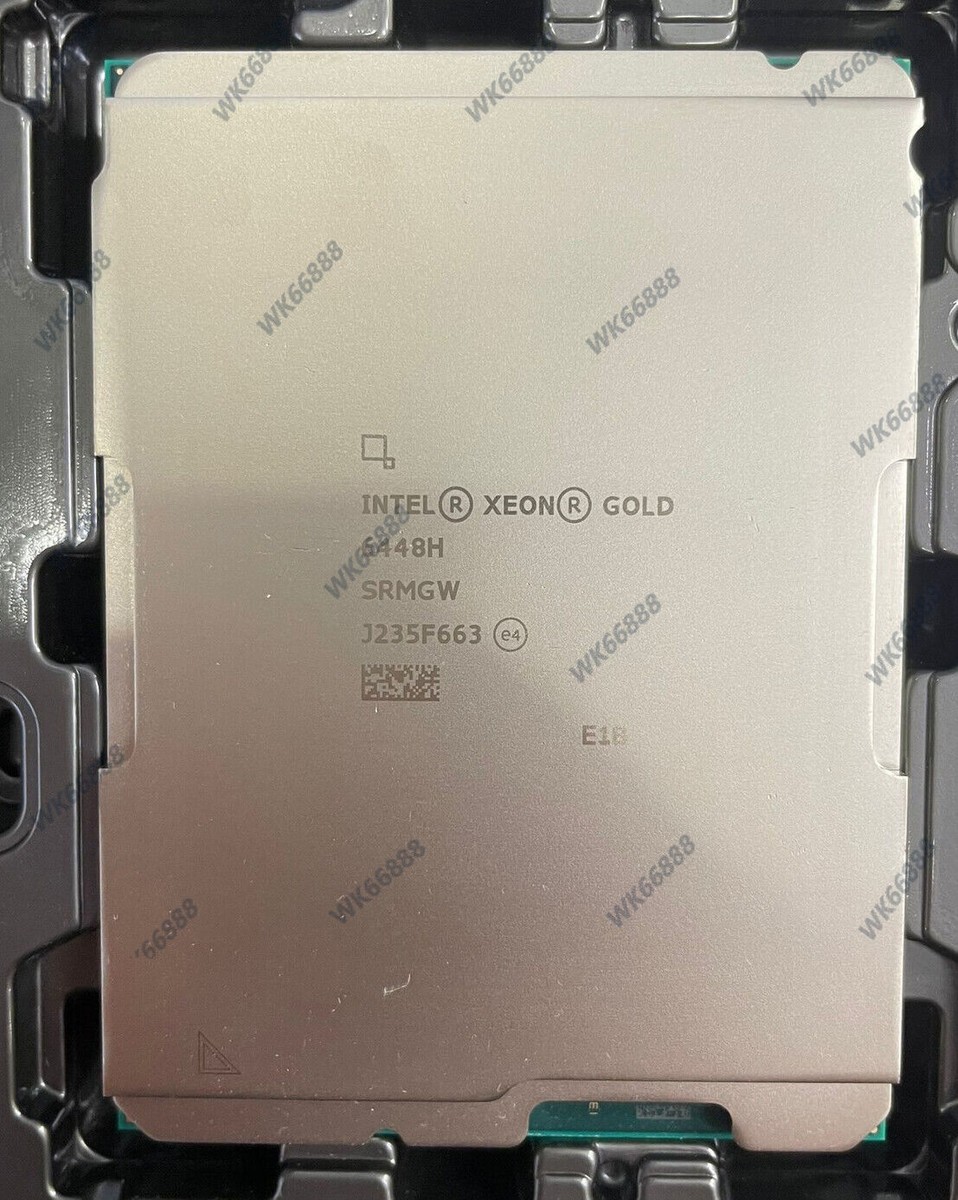 Intel Xeon Gold 6448H 32 core 2.4GHz 60MB 250W LGA-4677 Server CPU