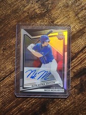 Nick Morabito 2022 Panini Elite Extra Edition Signatures NEW YORK METS Prospect 