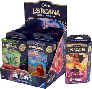 lorcana starter deck price Deck: Themes & Sets including two foil cards showcasing Jafar and Iago Disney Lorcana Starter Deck Amethyst