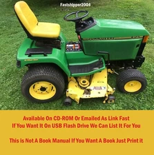 John Deere 425, 445, 455 Lawn & Garden Tractors Service Technical Manual TM1517