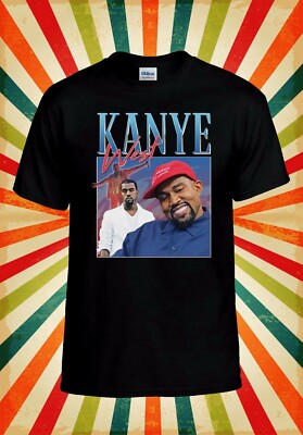 Kanye West Singer Retro cool lustig Männer Frauen Trägershirt Tank Top Unisex T-Shirt 2556