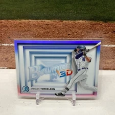 2022 Bowman Chrome Bowman in 3D Detroit Tigers Baseball #B3D11 Spencer Torkelson