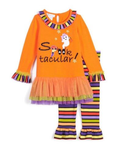 BONNIE JEAN Toddler Girl 3T, 4T Spooktacular Halloween Tutu & Legging Set NWT