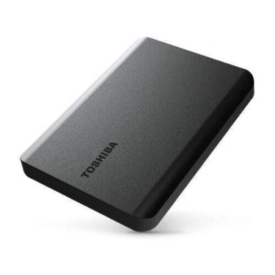2TB 2.5 Zoll Externe Tragbare Festplatte Toshiba Canvio Basics USB 3.0 Schwarz