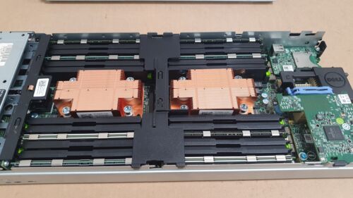 Dell PowerEdge M620 2x Xeon E5-2630 6 Core 32GB PERC 10GbE iDRAC Enterprise - Picture 3 of 4
