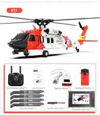 Coast Guard UH60 Hawak Helicopter Flight Control /GPS/Camera/Battery RTF RC Gift