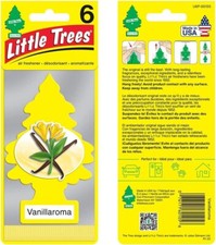 Little Trees Vanillaroma Air Freshener Home/Car Scent pack 6