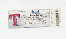 Eduardo Rodriguez MLB Debut Ticket Stub 5/28/2015 Boston Red Sox E503