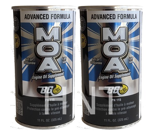 BG Advance Formula Engine Oil Supplement MOA - PN 115 11oz - 2 Pack