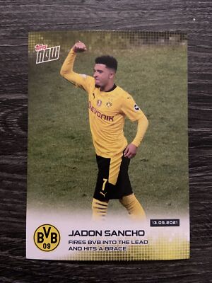 Topps Now - Jadon Sancho - feuert BVB in die Führung und trifft eine Klammer #2
