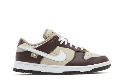 Nike Dunk ホワイト/ブラウン スニーカー Nike Dunk Low Next Nature Summit White Baroque Brown Khaki HF4292