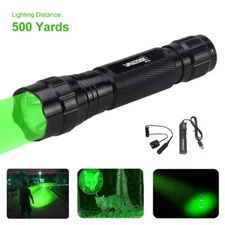 Green Hunting Flashlight Green LED Flashlight Green Handheld Light