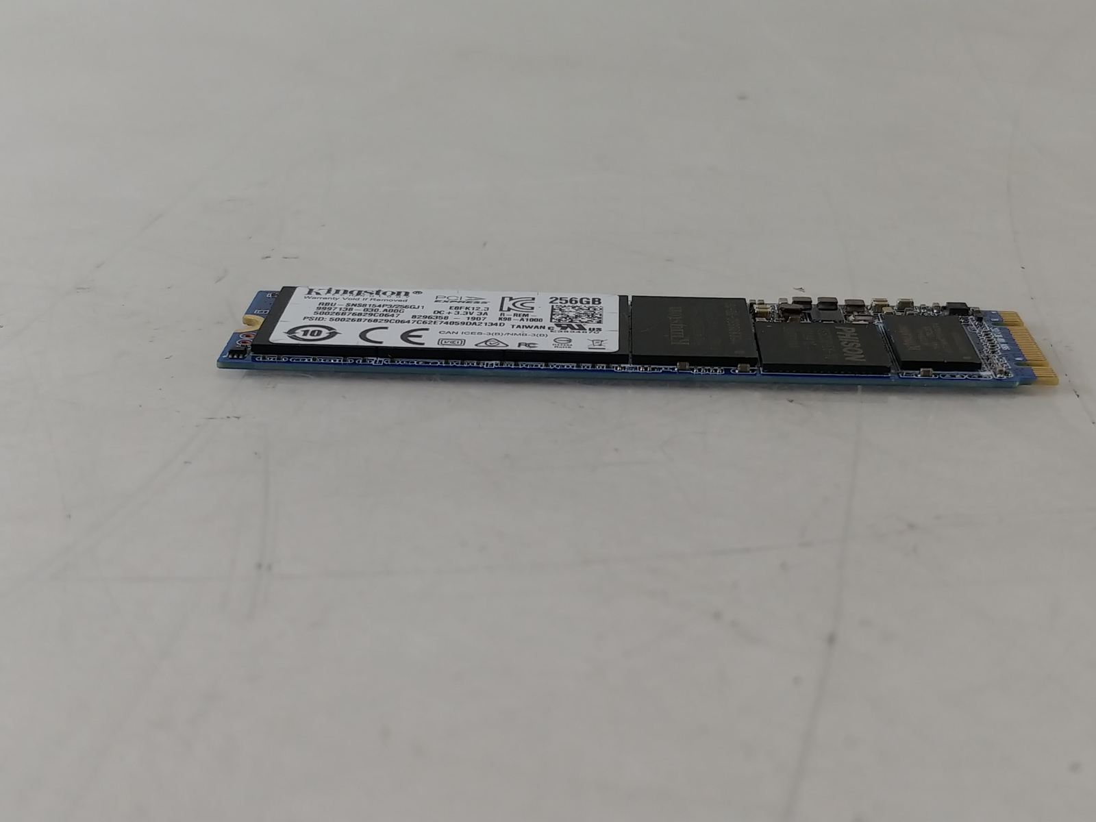 Kingston Rbu-sns8154p3256gj1 256gb PCIe NVMe M.2 2280 SSD for sale  