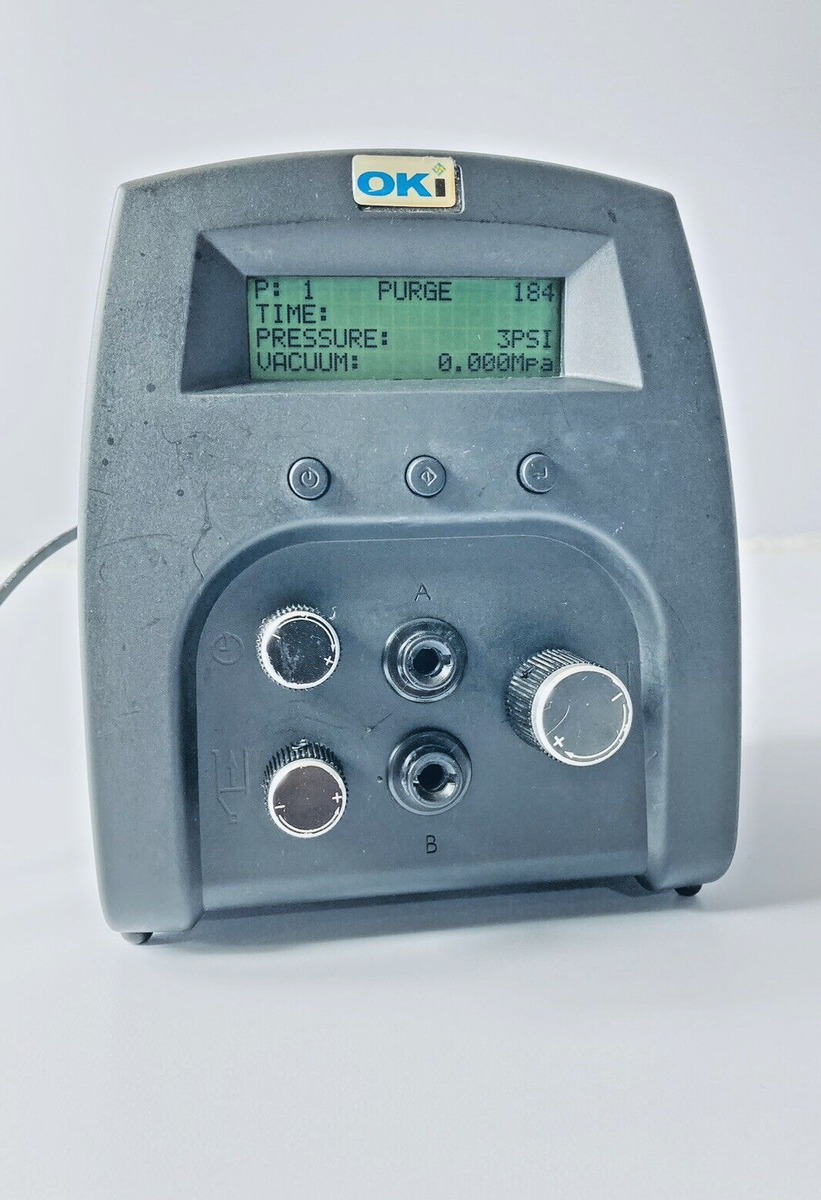 OKI DX-355 DIGITAL CONTROLLER PRECISION DISPENSER 24VDC 100PSI | eBay