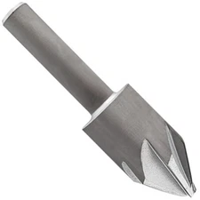 1" HSS 6Fl Chatterless Countersink - 60° - USA