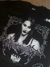 CIVIL REGIME Rhea Ripleys Brutality American Classic Oversized Tee SIZE M