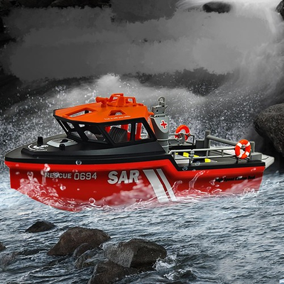 #ad #ad RC Jet Boat Remote Control Boat Port Tugboat Watercraft 8km h 1 12 Scale 2.4G... $75.56