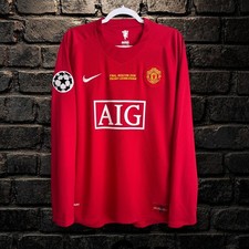 Manchester United 2007/2008 Ronaldo #7 UCL Final Red Jersey