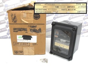 GE Multilin 12IAC55A3A - IAC TIME OVERCURRENT RELAY SHORT - 0.5/2 AMP - REFURB