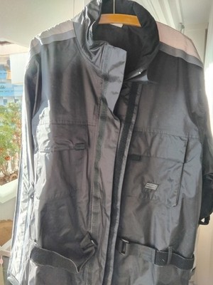 Sommer-  Biker Jacke Herren od. Damen Wasserdichte  Touring Schwarz Gr XL 
