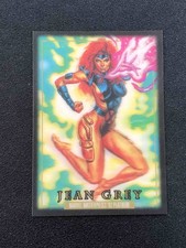 Jean Grey 2024 Skybox Marvel Masterpieces 92 Platinum #46 Lenticular 3D